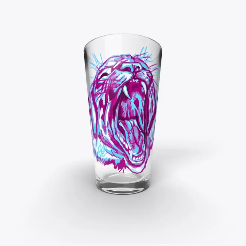 New pink and blue tiger design